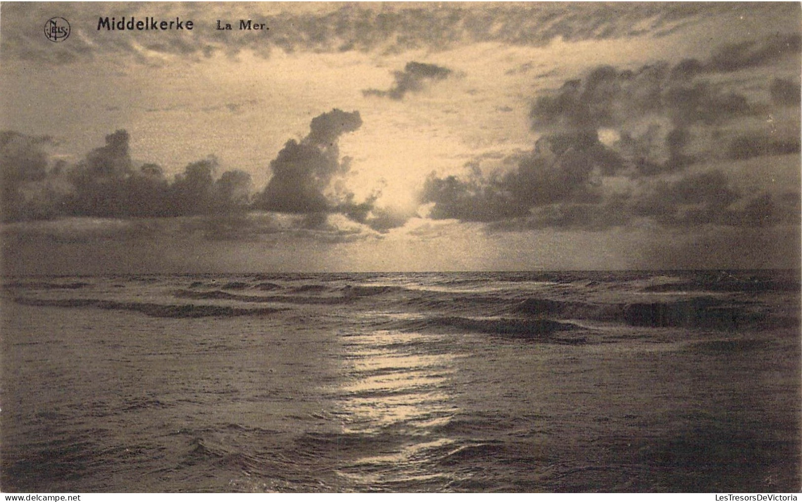 BELGIQUE - Middelkerke - La Mer - Carte Postale Ancienne - Middelkerke