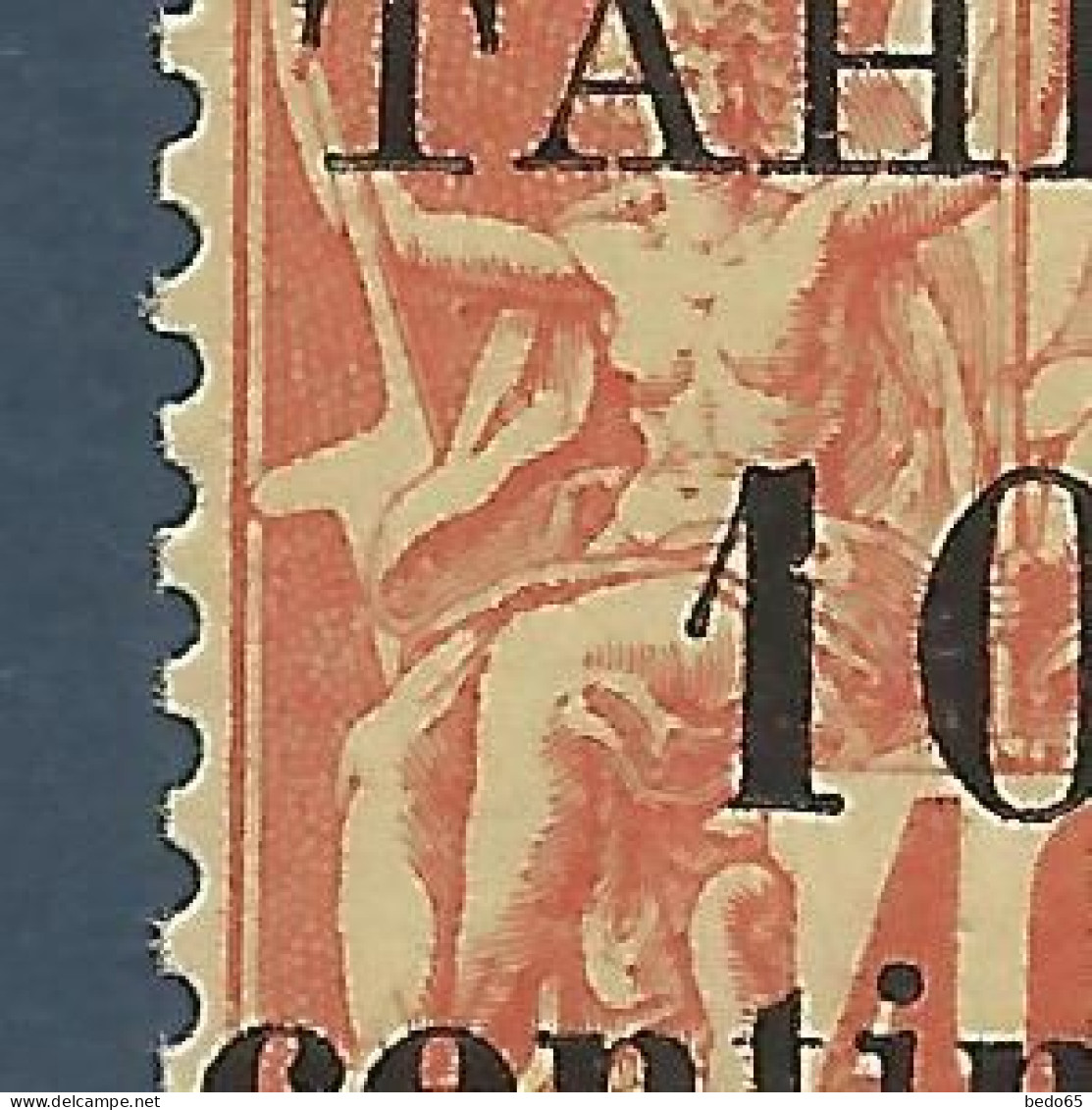 TAHITI N° 32 Type L Et Ll Se Tenant NEUF **  SANS CHARNIERE  / Hingeless / MNH - Unused Stamps