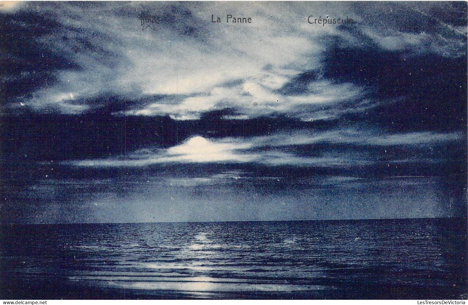 BELGIQUE - La Panne - Crépuscule - Carte Postale Ancienne - De Panne