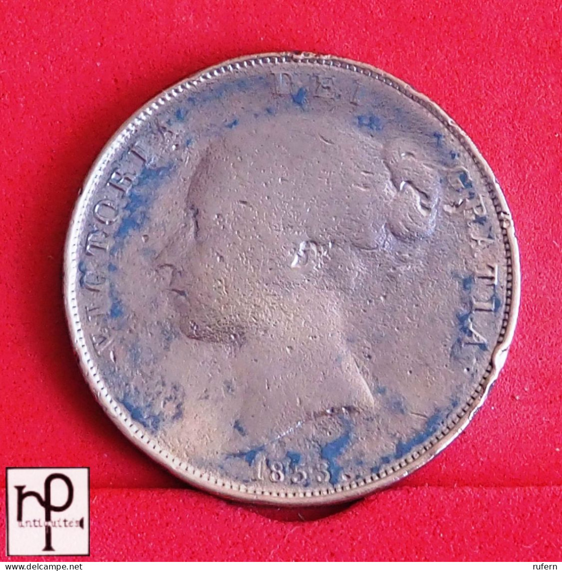 GREAT BRITAIN 1 PENNY 1853 -    KM# 739 - (Nº56273) - D. 1 Penny