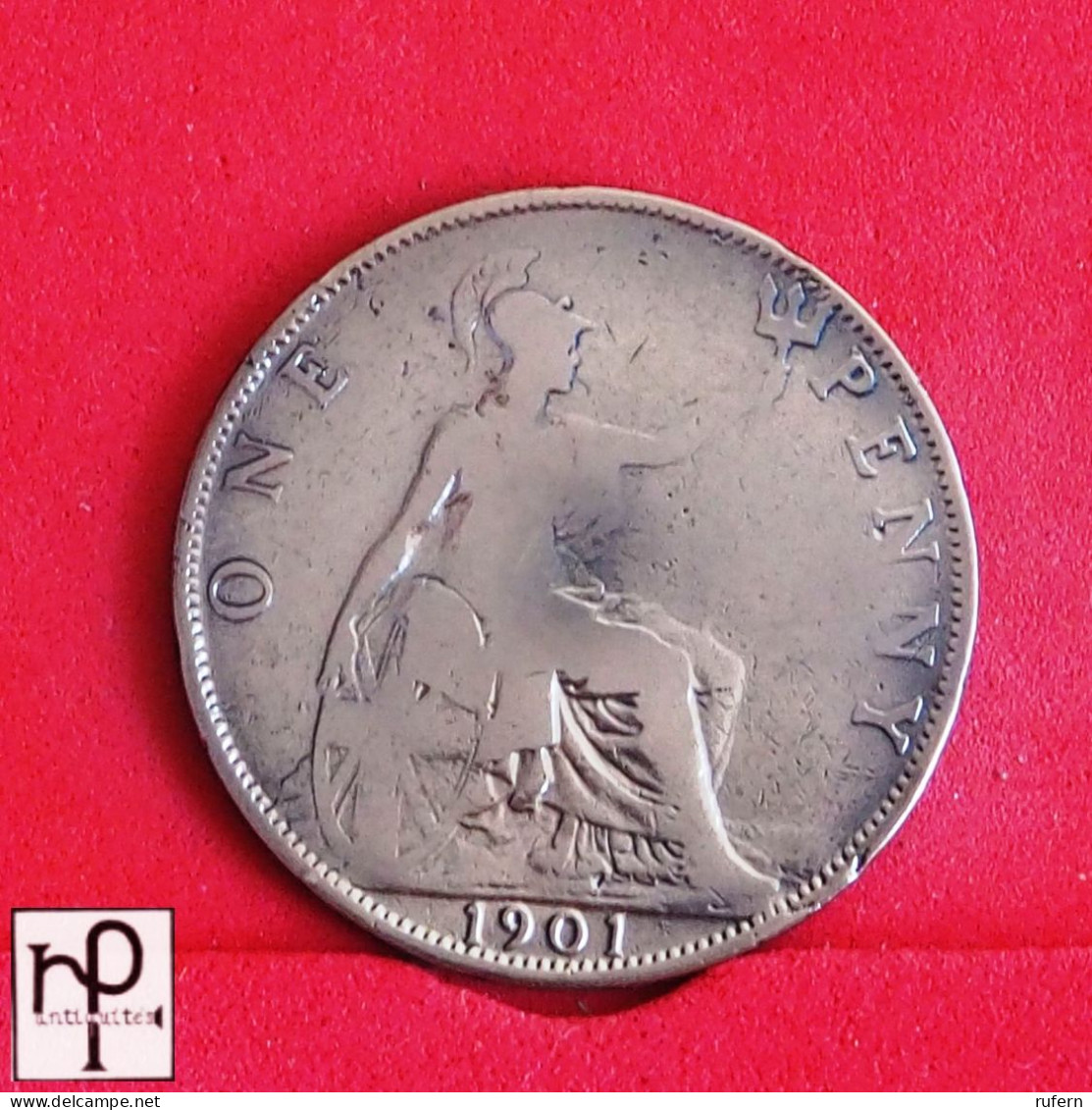 GREAT BRITAIN 1 PENNY 1901 -    KM# 790 - (Nº56274) - D. 1 Penny