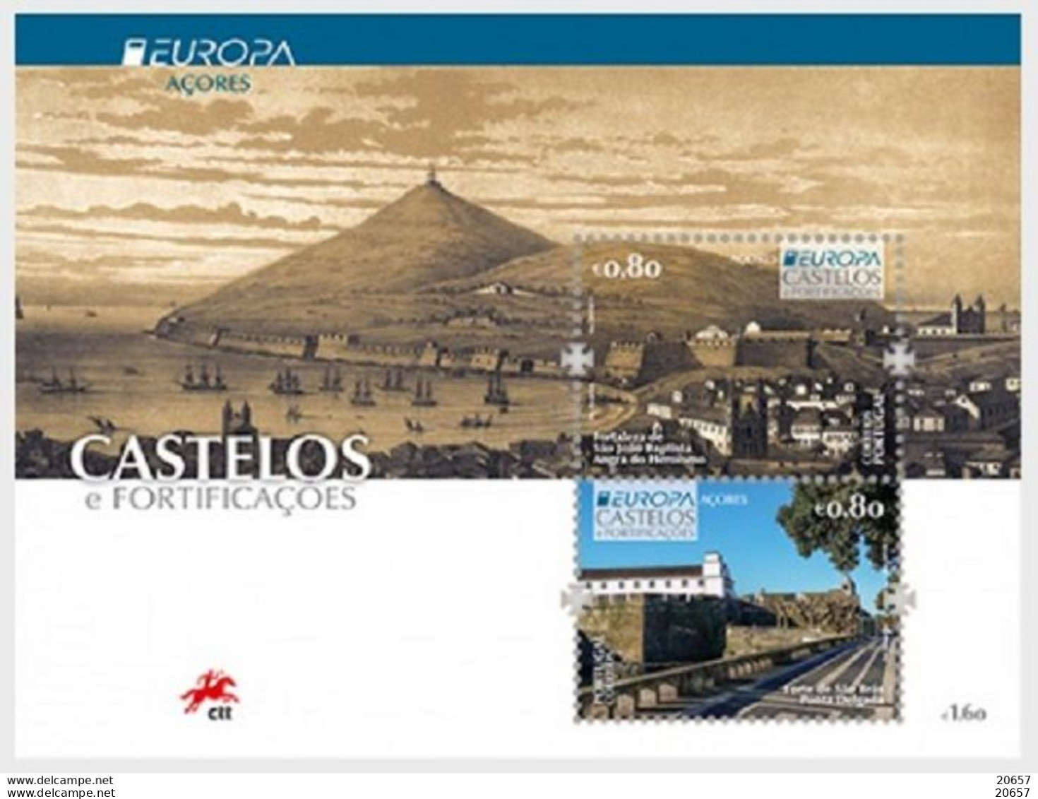 Açores Portugal 612/13 Europa, Châteaux - 2017