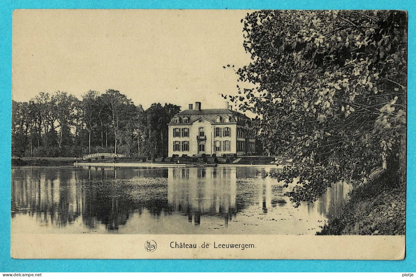 * Leeuwergem (Zottegem - Oost Vlaanderen) * (Nels, Photo J. Buyens) Chateau De Leeuwergem, Kasteel, Schloss - Zottegem