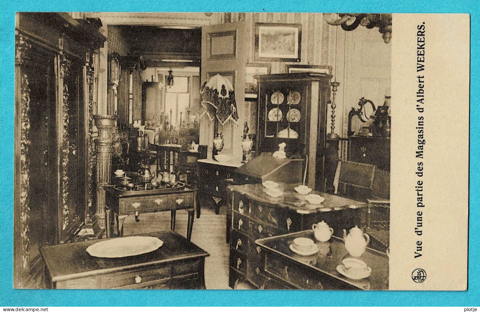 * Mechelen - Malines (Antwerpen) * (Nels) Maison Charles Weekers, Antiquaire, Longue Rue Du Chevalier 36, Magasin - Malines