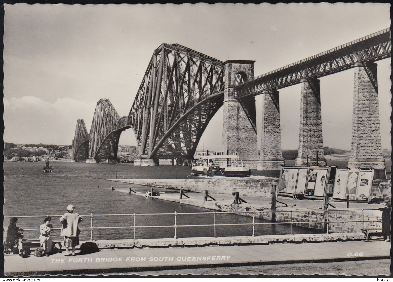 UK - North Queensferry - Forth Bridge - Ferry (1955) - Nice Stamp - Fife