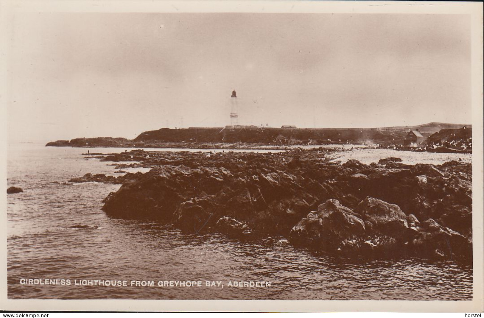 UK - Aberdeen - Girdleness Lighthouse From Greyhope Bay - Leuchtturm - Aberdeenshire