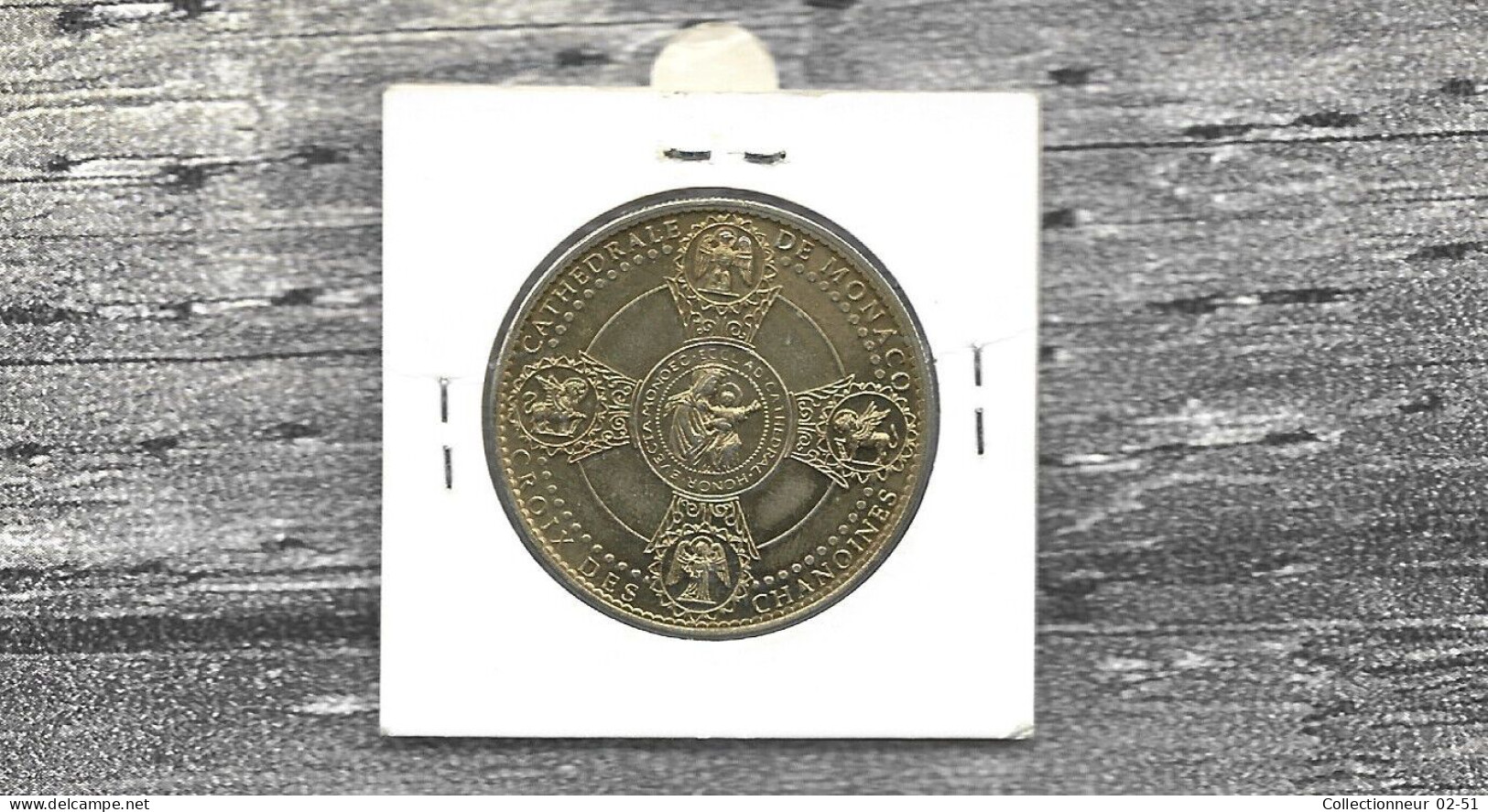Médaille Arthus Bertrand : Cathédrale De Monaco (9 Traits) - Ohne Datum