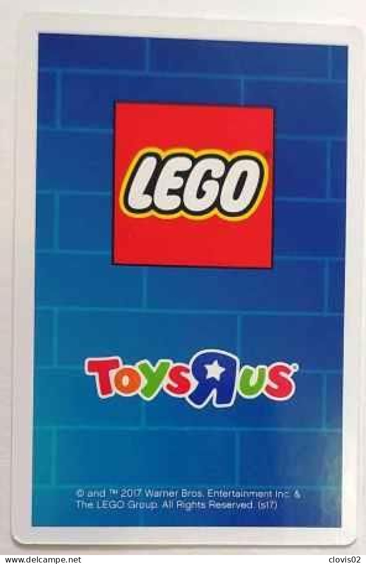 8 Garmadon - The Lego Ninjago Movie - Carte Lego Toys R'Us - 2017 - Other & Unclassified