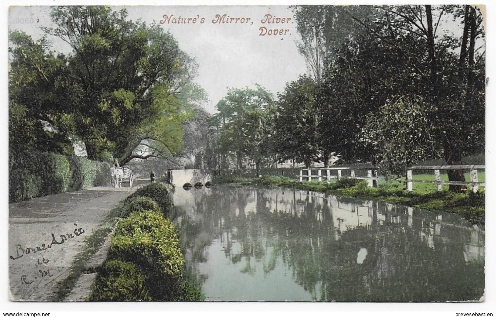 CPA - NATURE'S MIRROR - RIVER DOVER - Dover