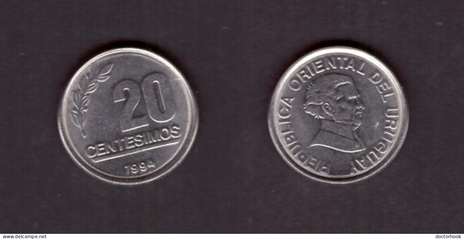 URUGUAY   20 CENTESIMOS 1994 (KM # 105) #7373 - Uruguay