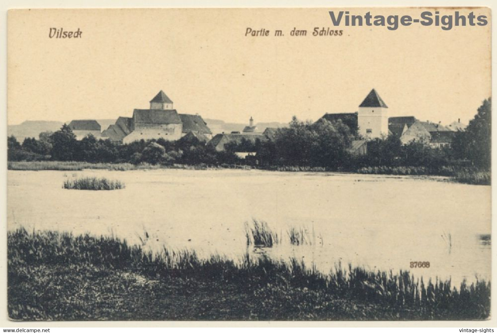 Vilseck / Germany: Partie Mit Dem Schloss (Vintage PC ~1910s/1920s) - Amberg