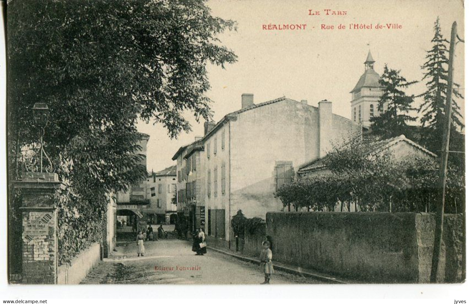 Réalmont - Rue De L'Hôtel De Ville - Realmont