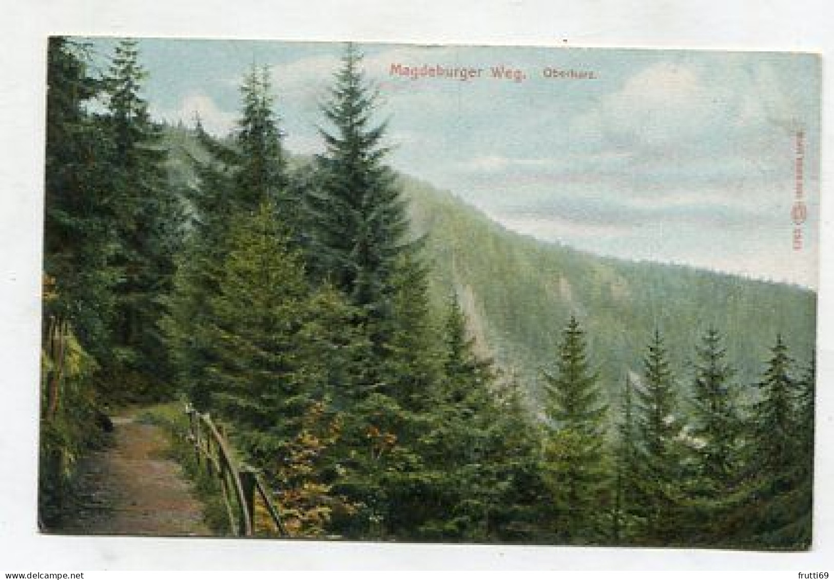 AK 154336 GERMANY - Magdeburger Weg - Oberharz - Oberharz