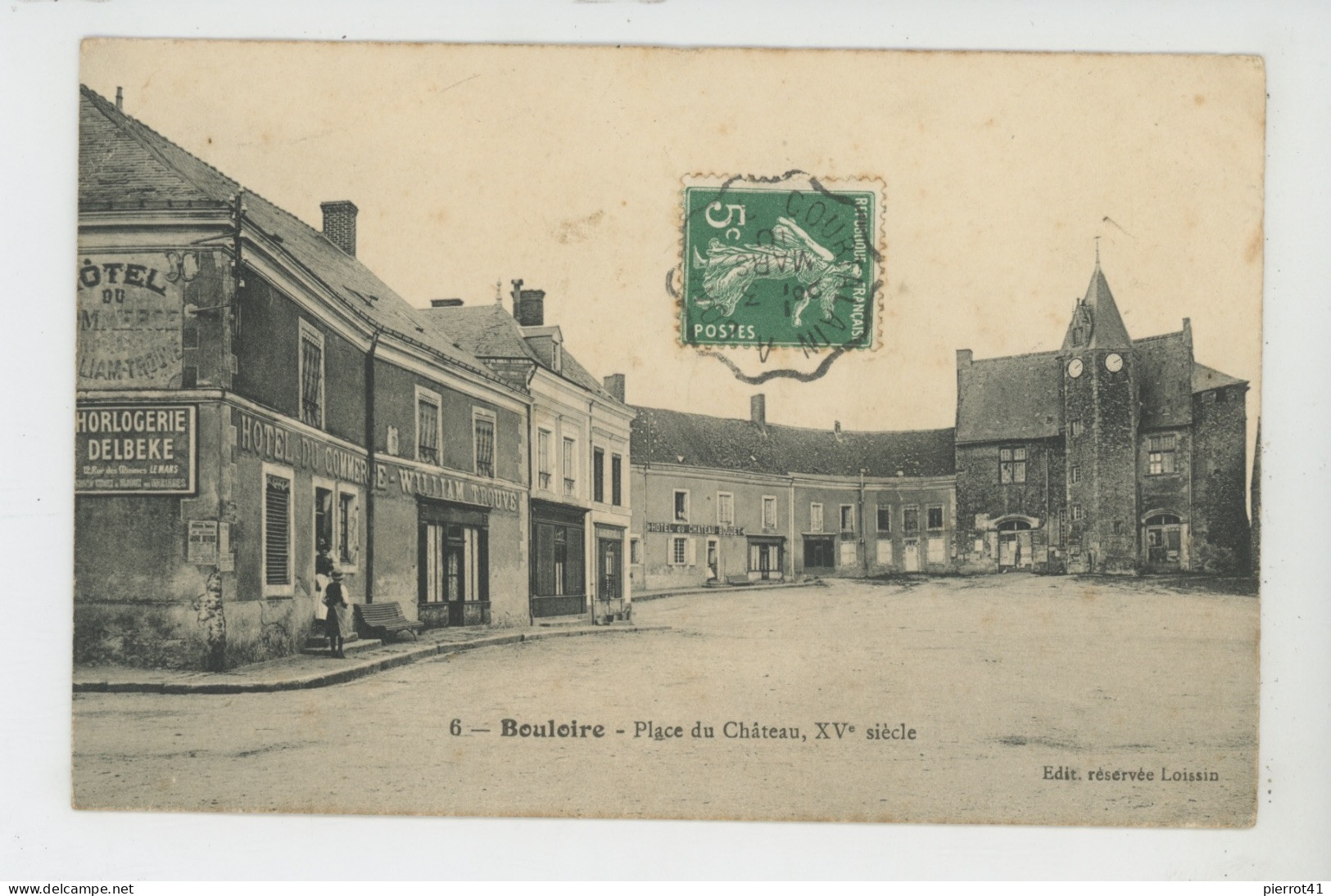 BOULOIRE - Place Du Château - Bouloire