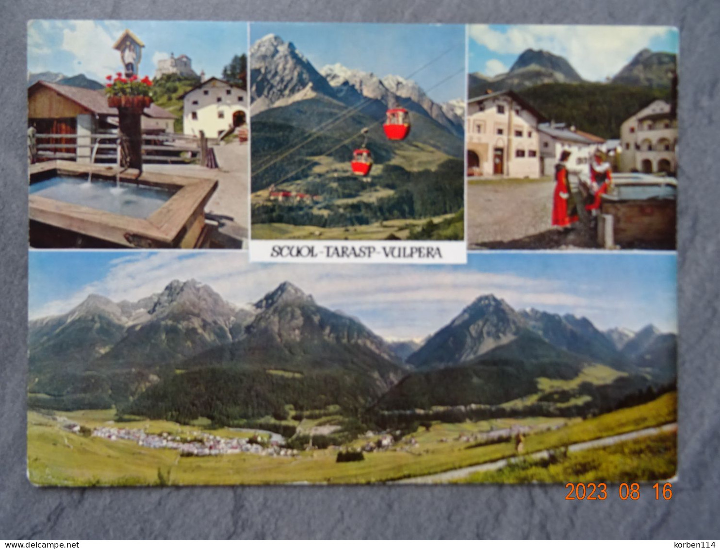 SCUOL  TARASP  VULPERA - Tarasp