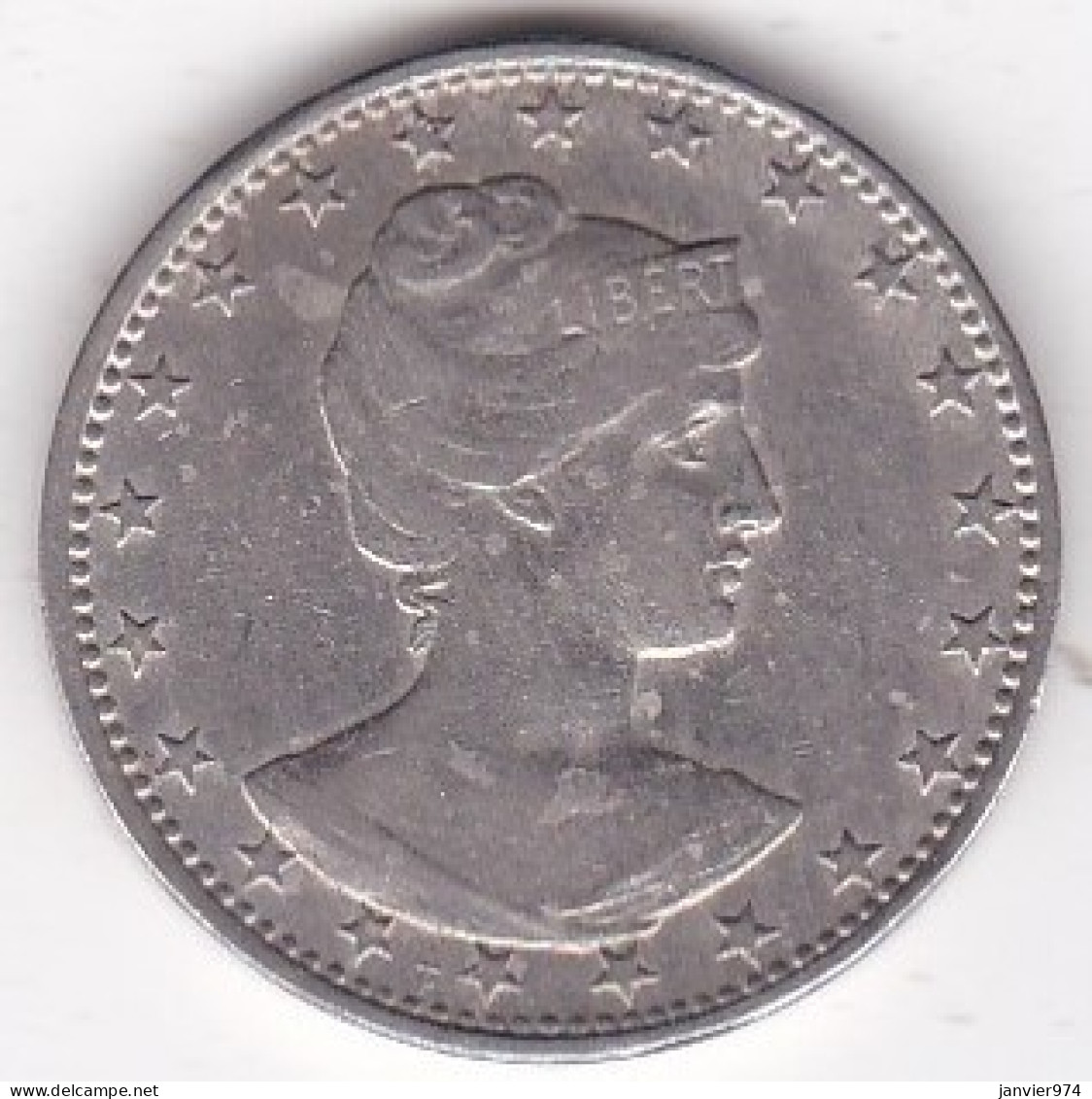 Brésil. 200 Reis 1901. Copper-Nickel . KM# 504 - Libano