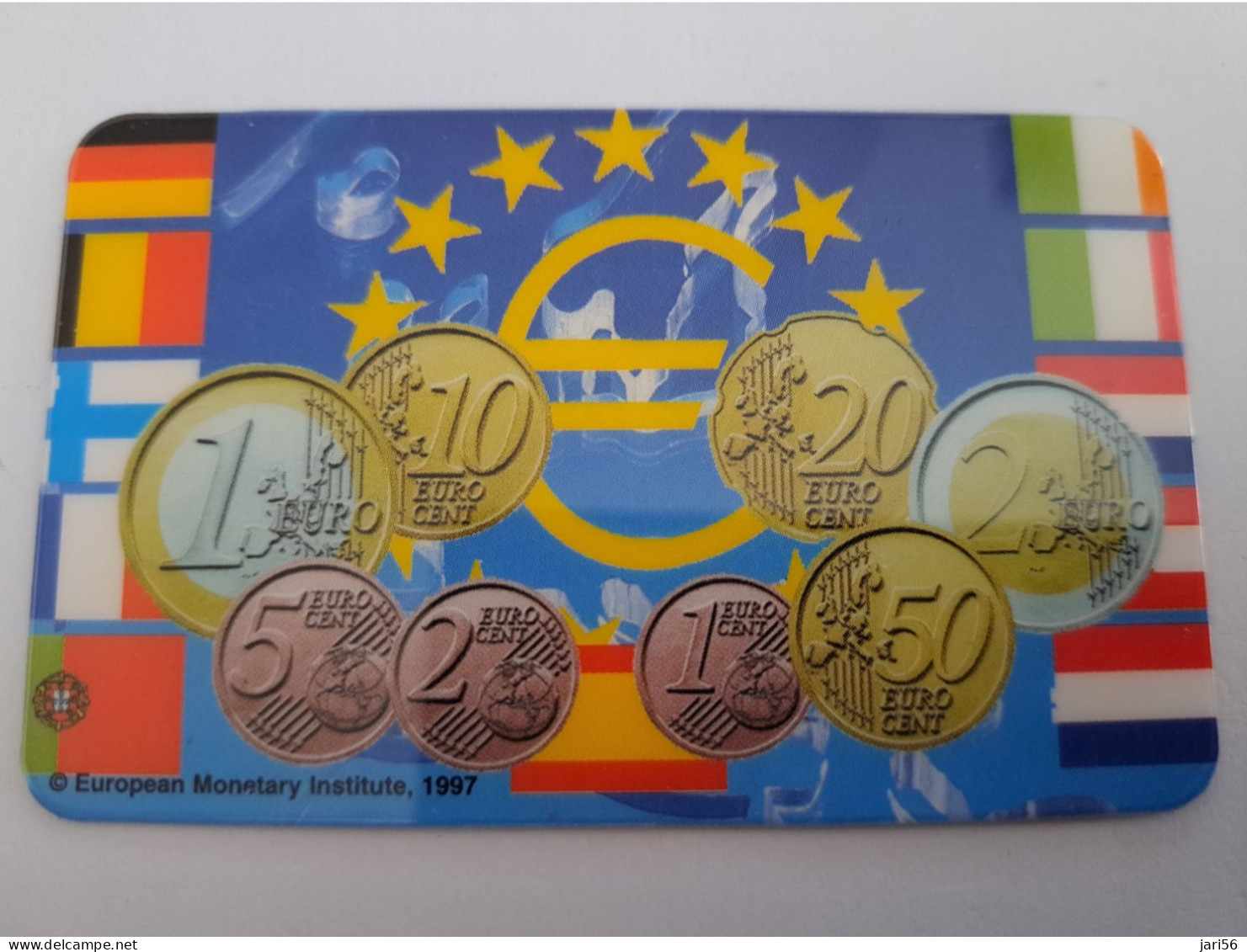 GREAT BRITAIN   20 UNITS   / EURO COINS/ EUROPE /FRONT / PHONECARD   (date 01/  00 )  PREPAID CARD / MINT      **14830** - [10] Sammlungen