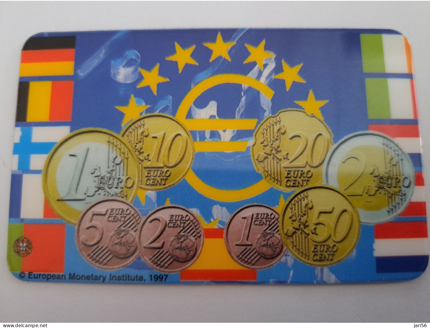 GREAT BRITAIN   20 UNITS   / EURO COINS/ EUROPE /FRONT / PHONECARD   (date 01/  00 )  PREPAID CARD / MINT      **14831** - [10] Sammlungen
