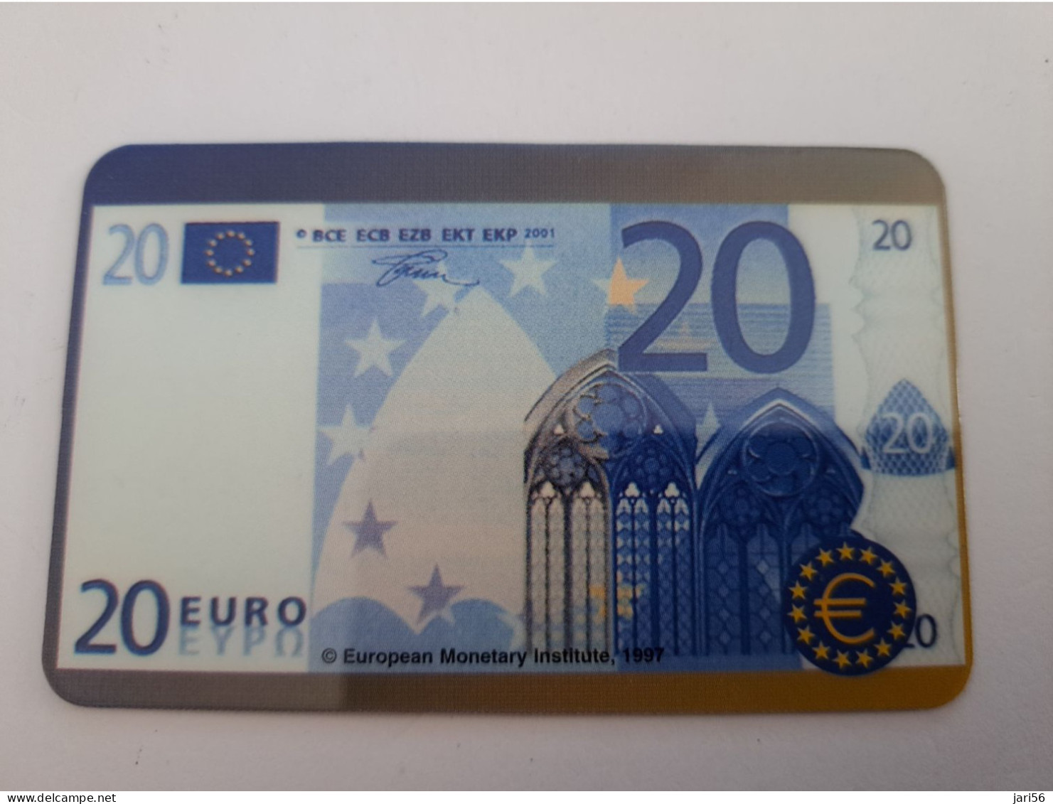 GREAT BRITAIN   20 UNITS   / EURO COINS/ BILJET 20  EURO    (date NOVEMBER 1998)  PREPAID CARD / MINT      **14832** - Collezioni