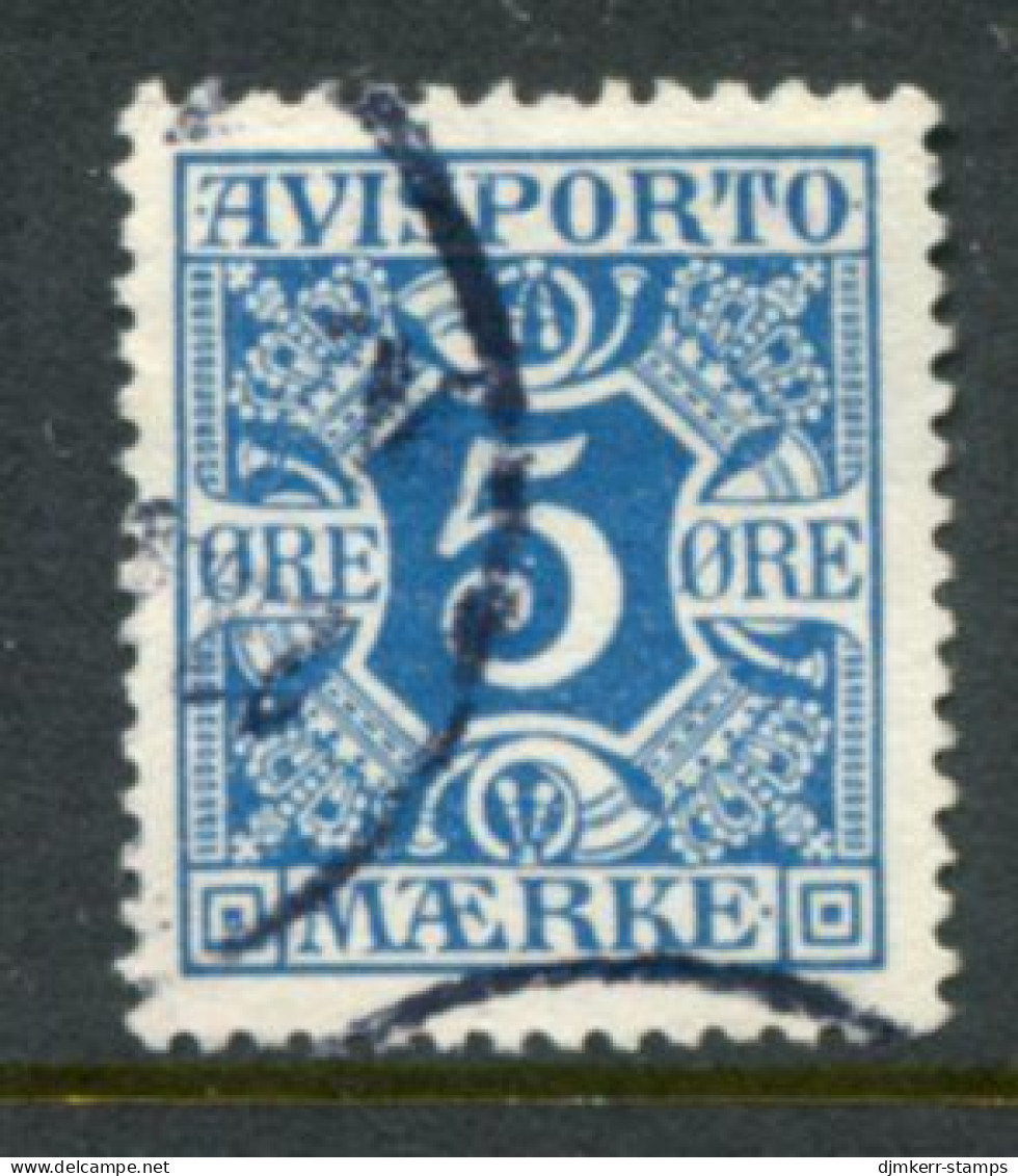 DENMARK 1914 Avisporto (newspaper Accounting Stamps) Perf. 14:14½  5 Ø..used.  Michel 2Y - Used Stamps