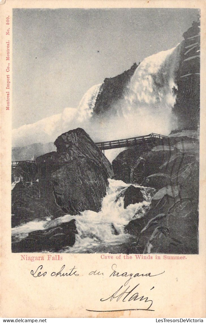 CPA - CANADA - Niagara Falls - Cave Of The Winds In Summer - Ohne Zuordnung