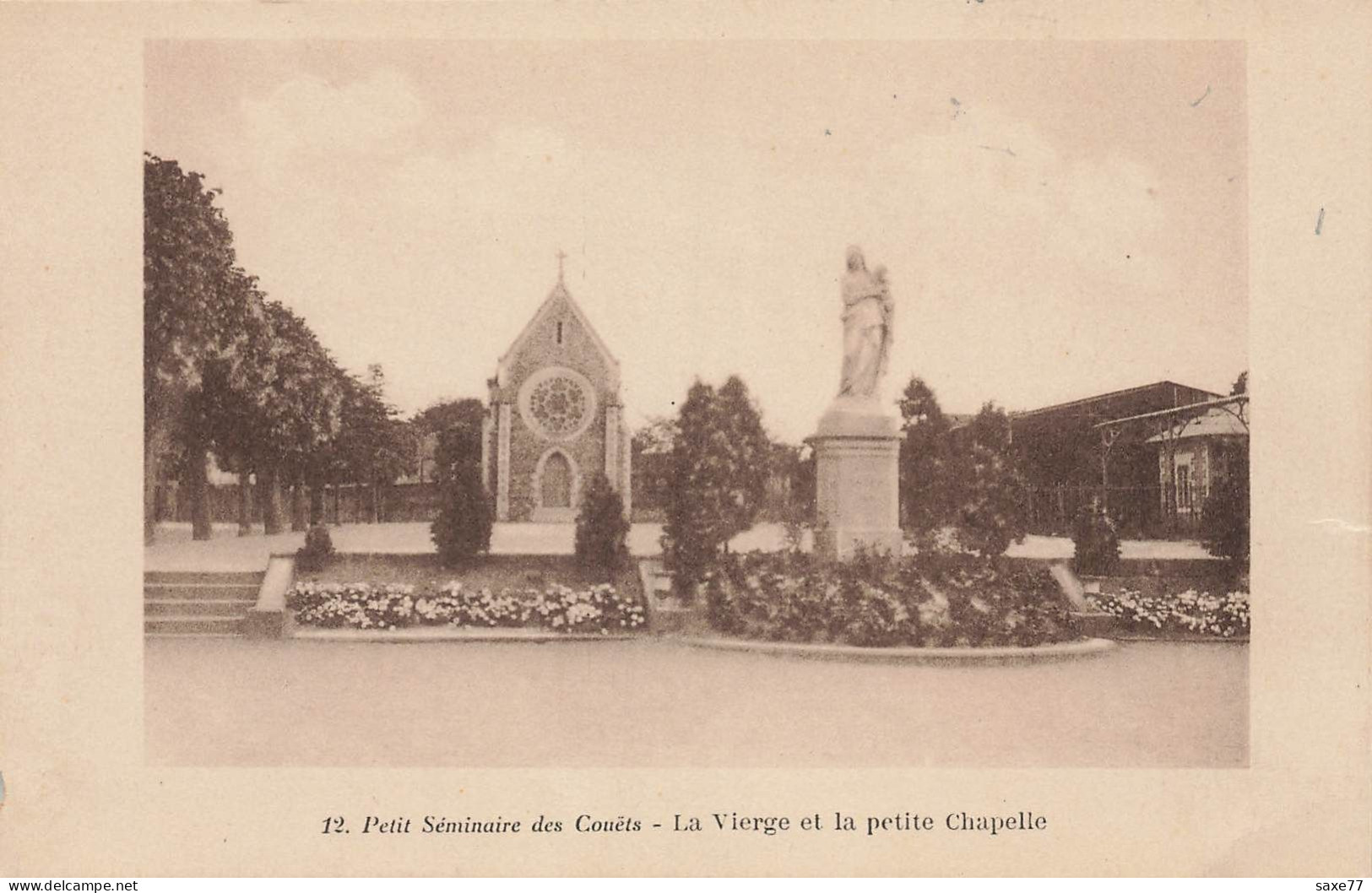 BOUGUENAIS - LES COUËTS - Petit Séminaire - La Vierge Et  La Chapelle - Bouguenais
