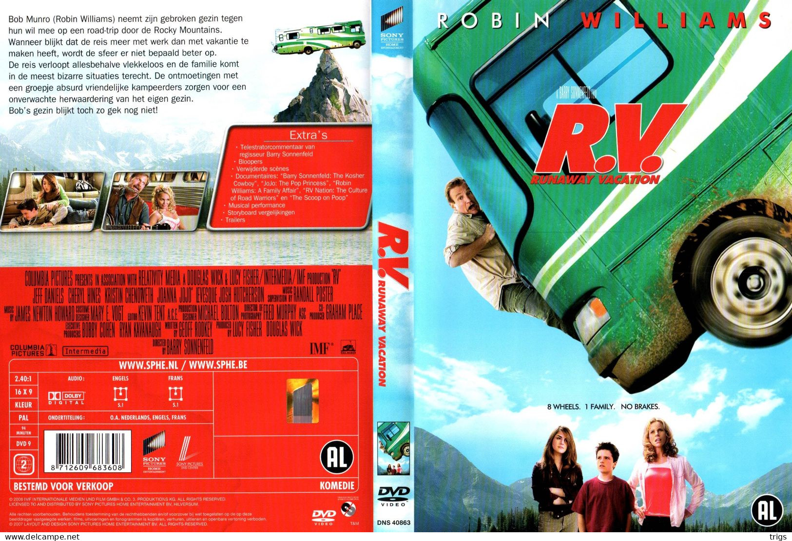 DVD - R.V. Runaway Vacation - Comédie