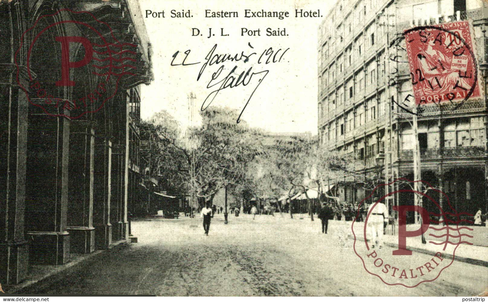 EGIPTO. EGYPTE. PORT SAID EASTERN EXCHANGE HOTEL. - Port-Saïd