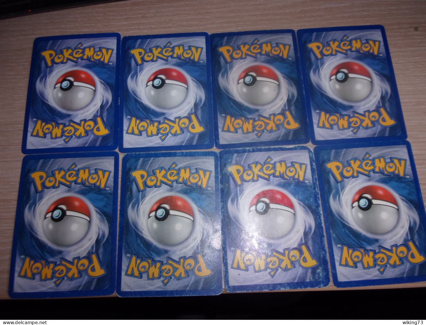 Lot De 8 Cartes Françaises Pokemon - PV - Holographique - Niveau - Lots & Collections