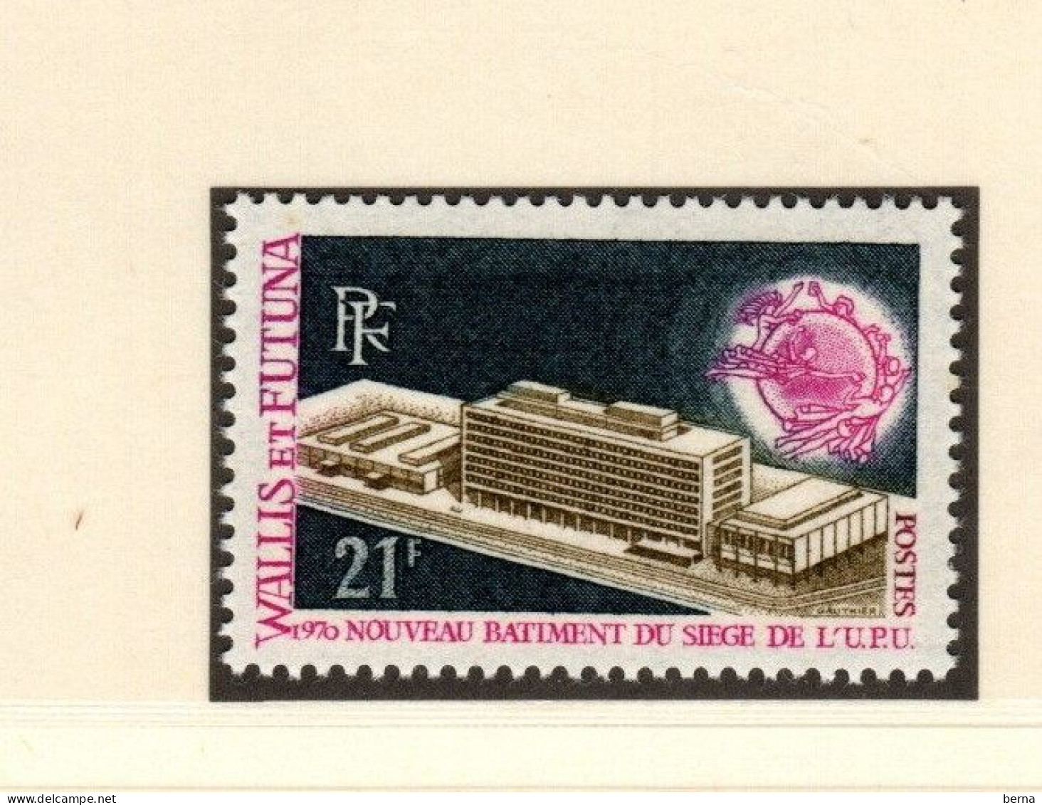WALLIS   LUXE NEUF SANS CHARNIERE 176 UPU - Unused Stamps