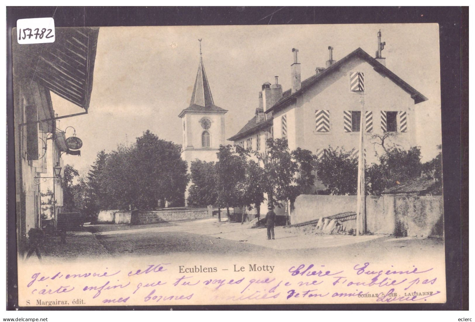 DISTRICT DE MORGES - ECUBLENS - LE MOTTY - TB - Écublens