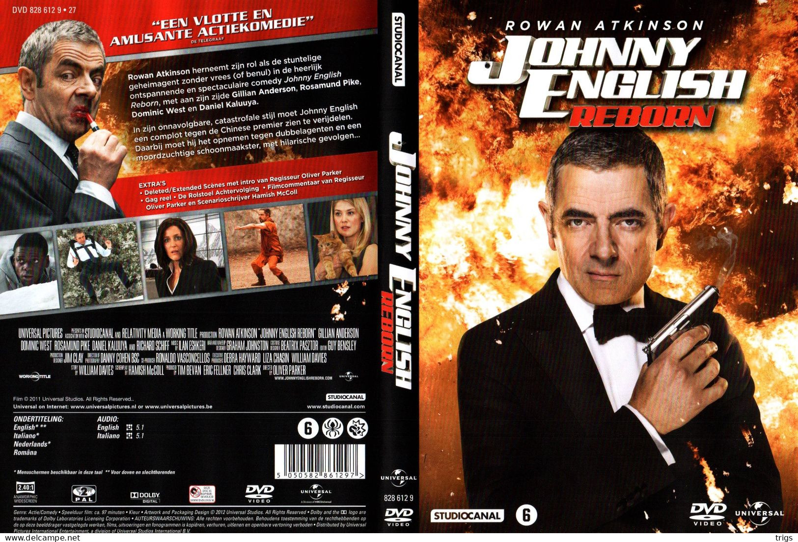 DVD - Johnny English Reborn - Comédie
