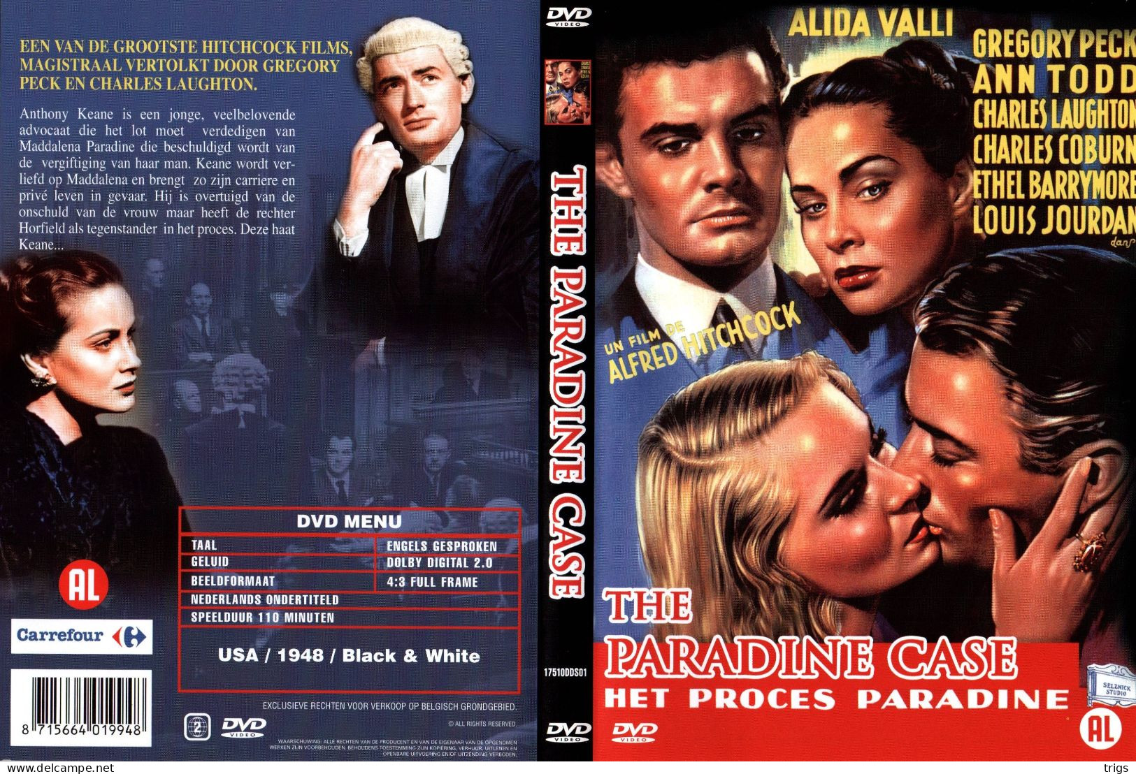 DVD - The Paradine Case - Drama