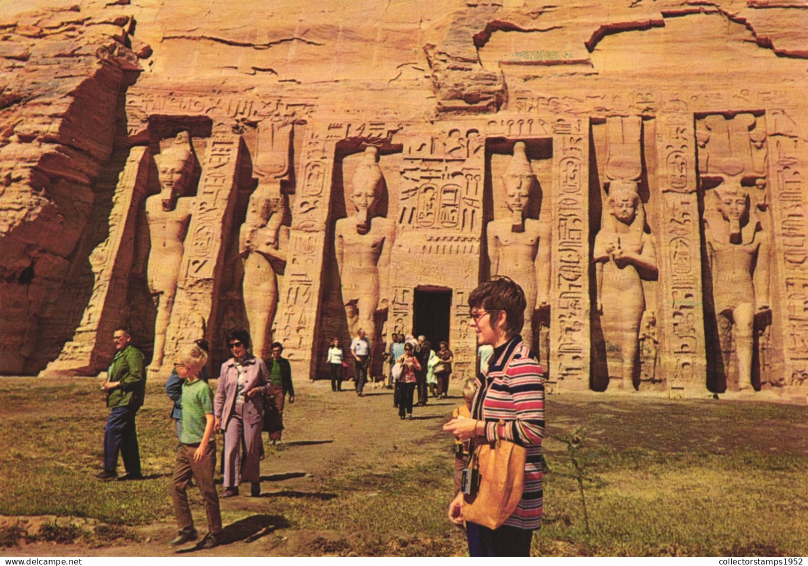 THE TEMPLE OF ABU SEMBEL, ROCK FIGURES, EGYPT - Tempels Van Aboe Simbel