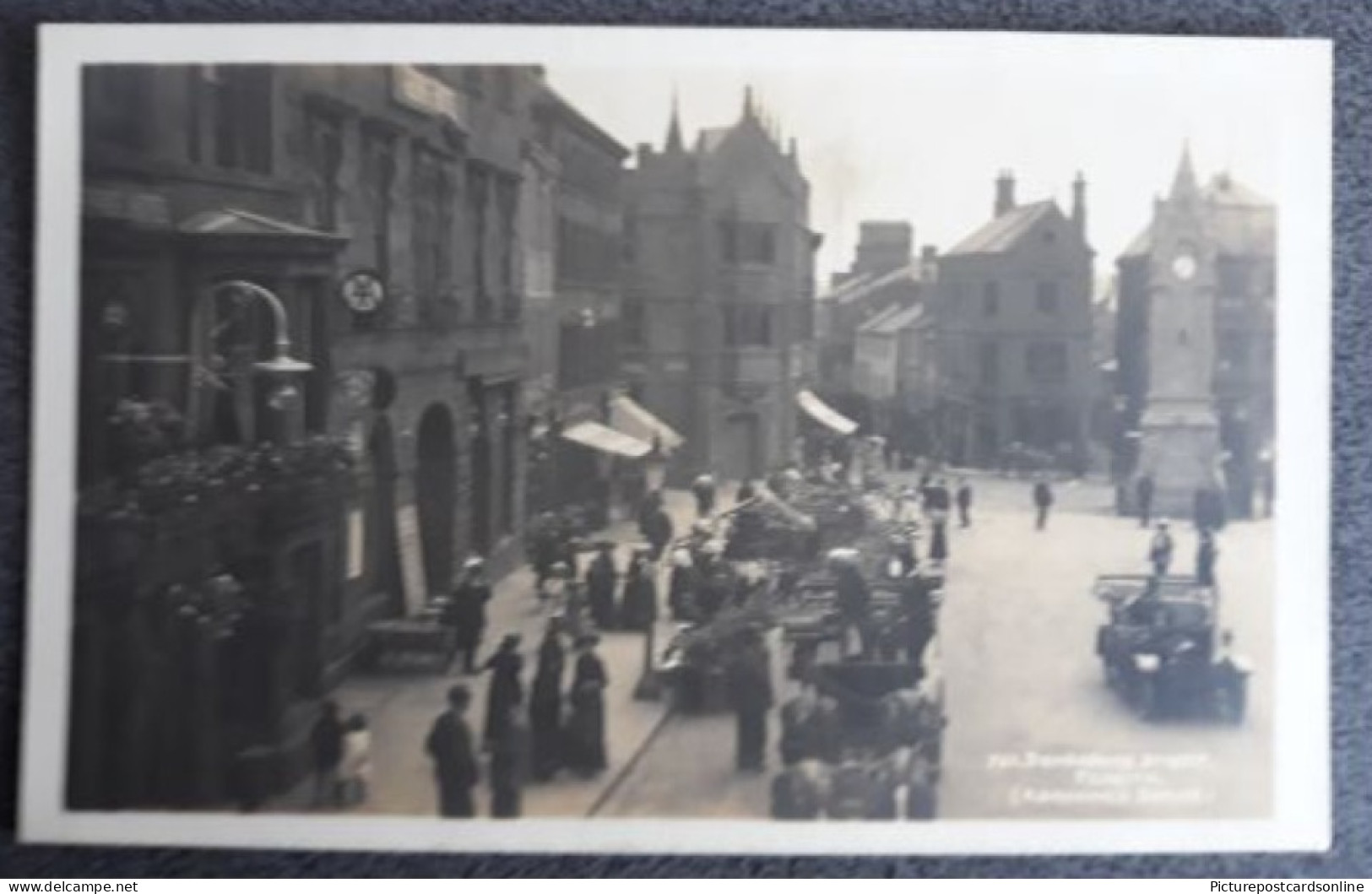 PENRITH DEVONSHIRE STREET OLD R/P POSTCARD CUMBRIA - Penrith