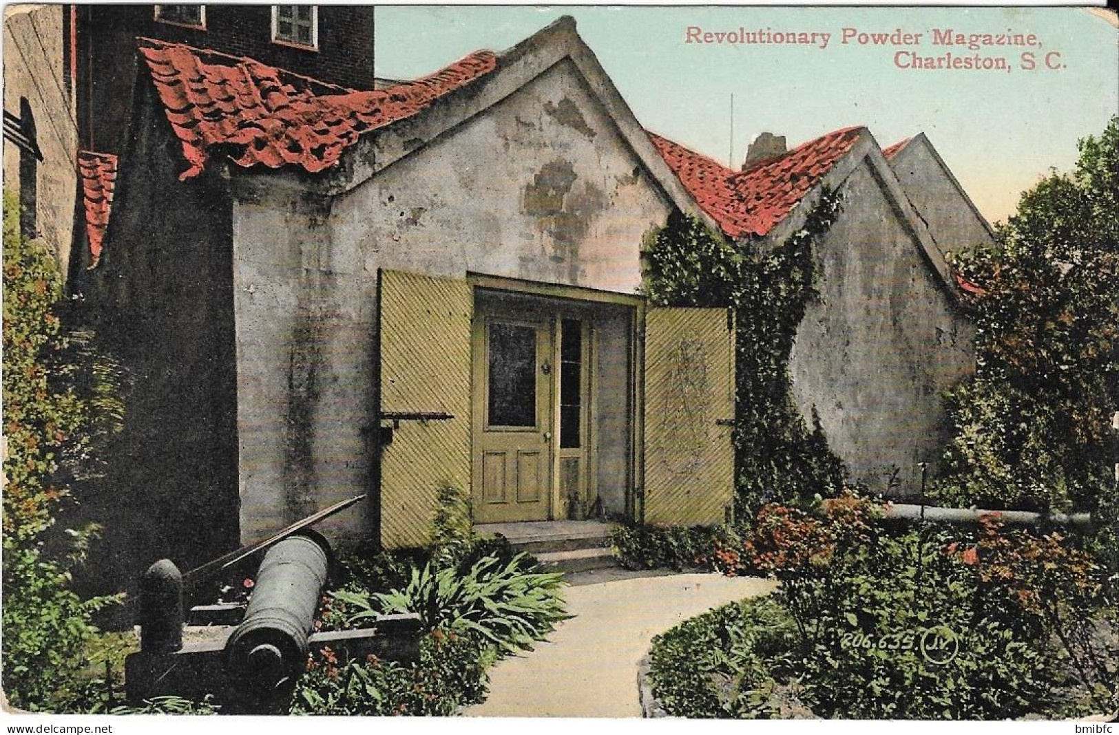 1916 - Revolutionary Powder Magazine, Charleston, SC. - Charleston