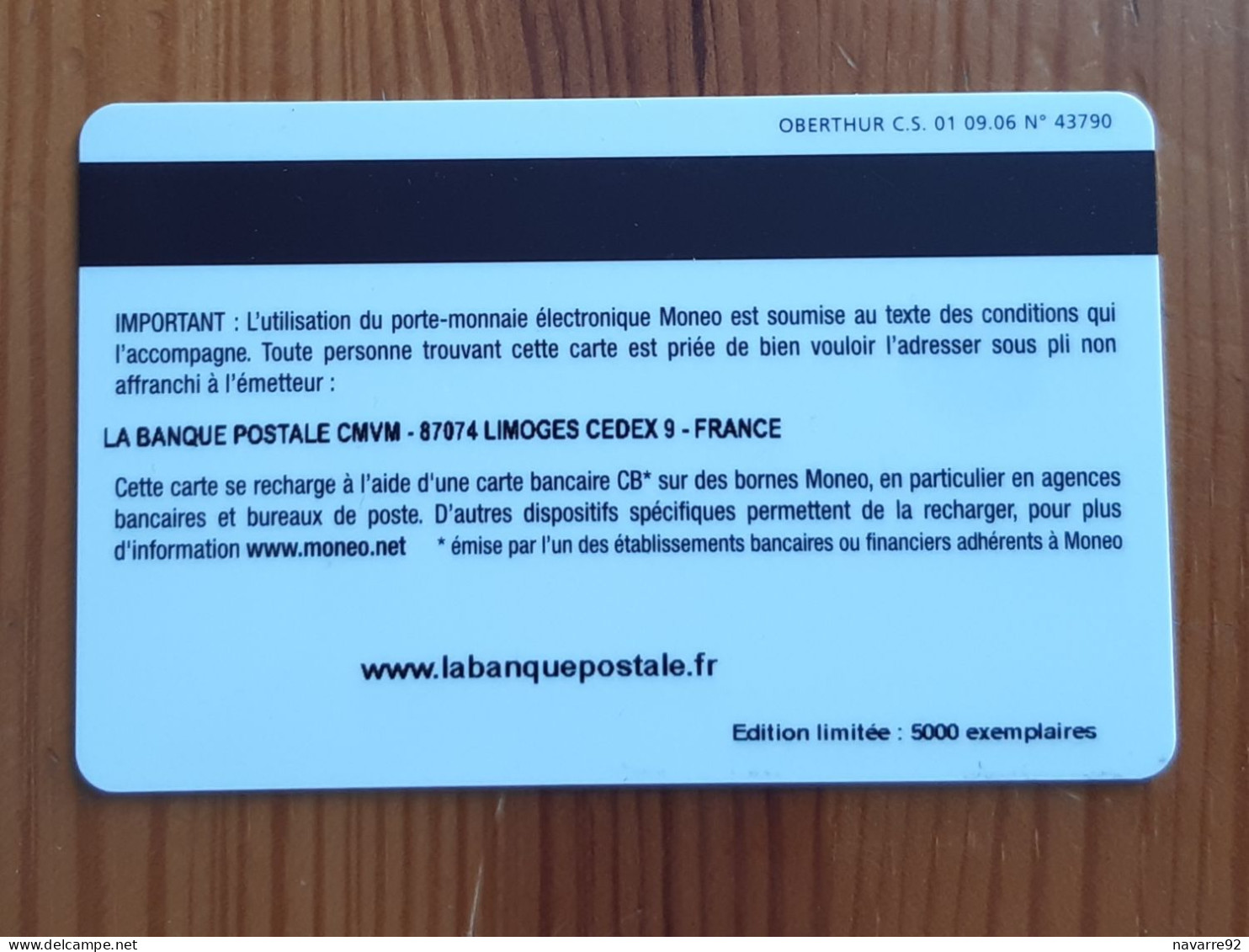 CARTE MONEO PORTE MONNAIE ELECTRONIQUE ROUTE DU RHUM 2006 PEU COURANT T.B.E !!! - Monéo