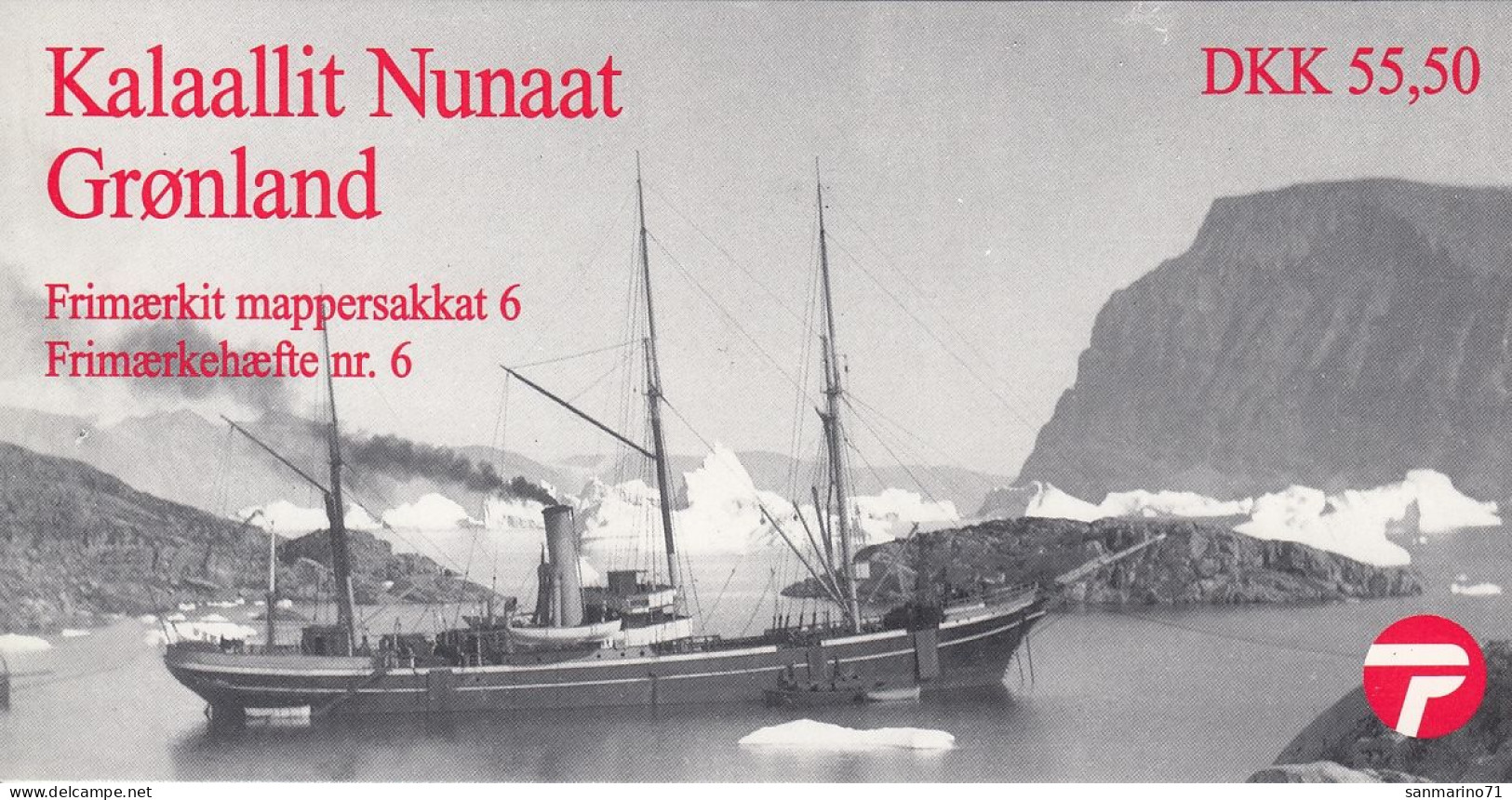 GREENLAND 327-328,unused Carnet,ships - Booklets