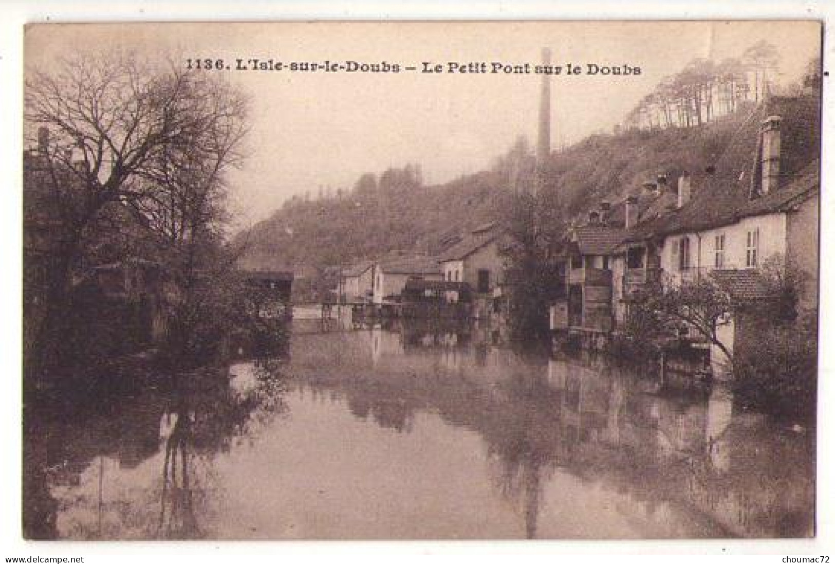 (25) 388, L'Isle Sur Le Doubs, Gaillard-Pretre 1136, Le Petit Pont Sur Le Doubs - Isle Sur Le Doubs