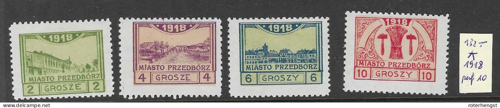 Poland Mh * 1918 132 Euros - Nuevos