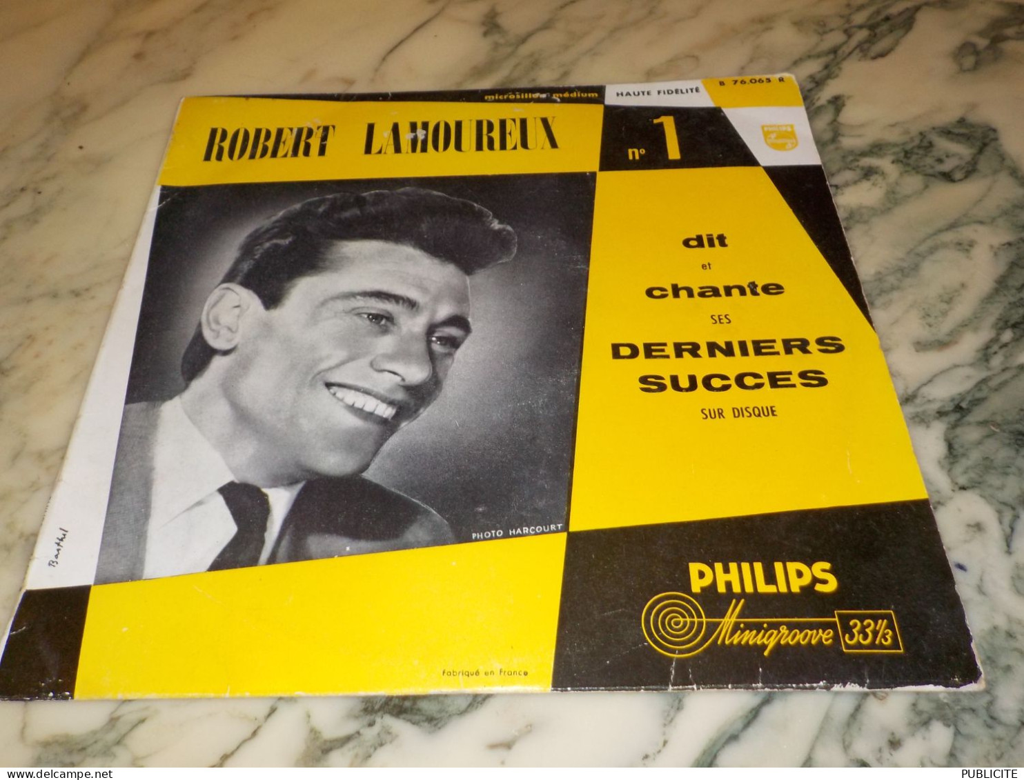 DISQUE 33 TOURS ROBERT LAMOUREUX 1955 - Cómica