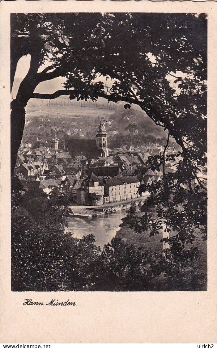 AK Hannoversch Münden - Panorama - Ca, 1930 (65148) - Hannoversch Muenden