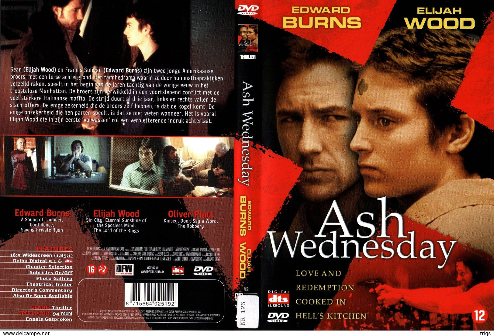 DVD - Ash Wednesday - Policiers