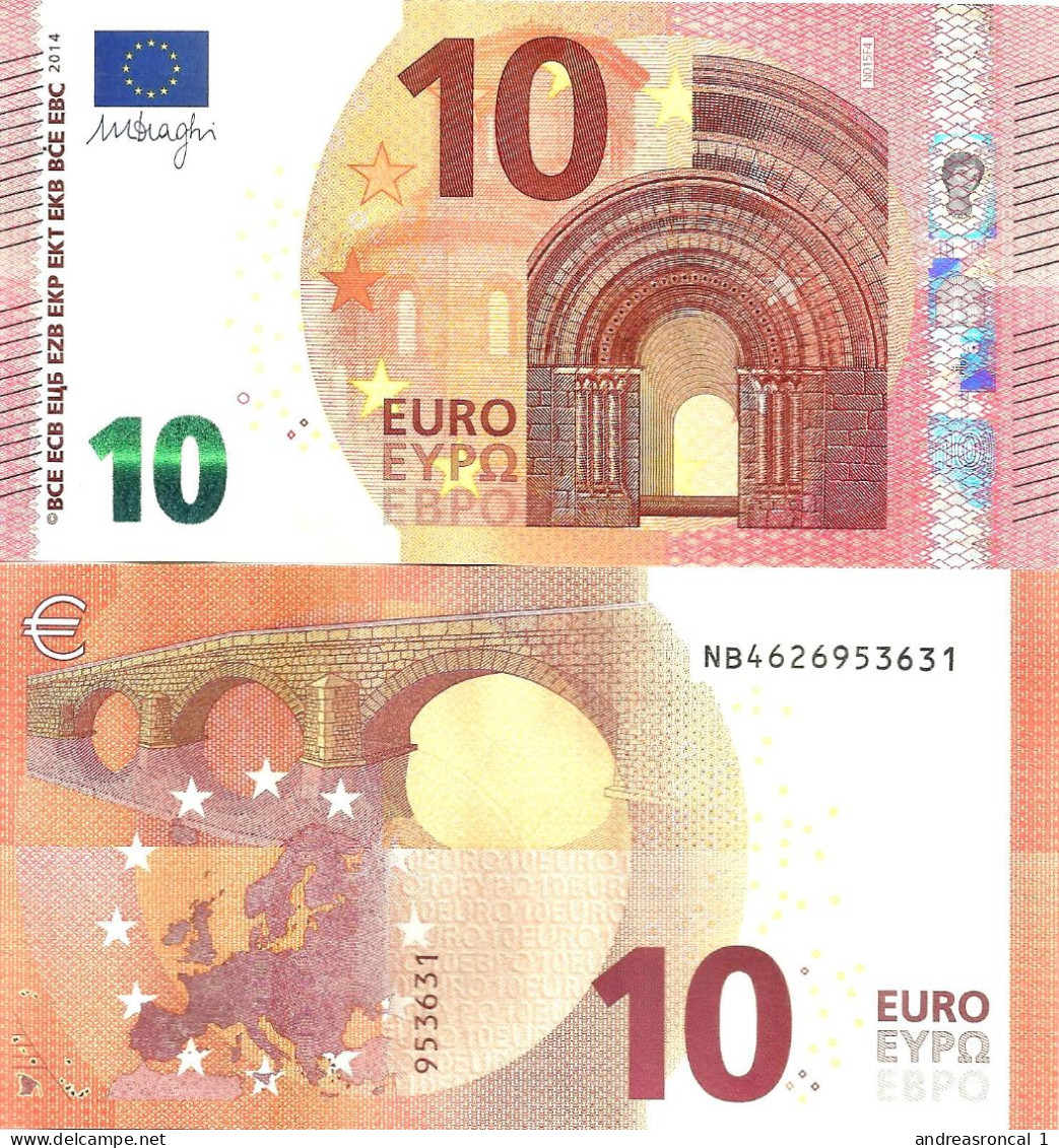 European Union EU 10 Euro 2014 (Austria) P-21n UNC - 10 Euro