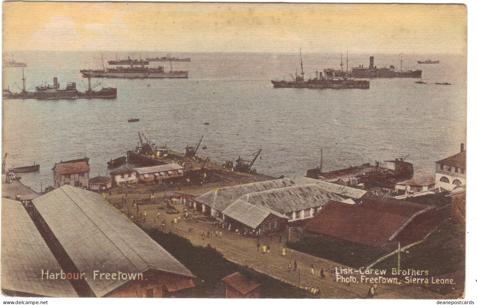Sierra Leone - Freetown Harbour, Naval Ships In Harbour - Sierra Leone