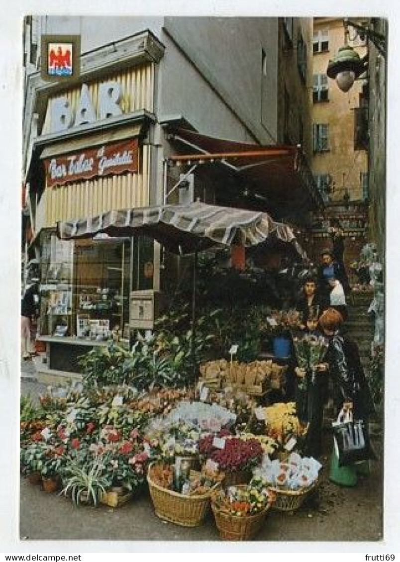 AK 154523 FRANCE - Nice - Marchands De Fleurs Dans Un Quartier De La Vieille Ville - Ambachten