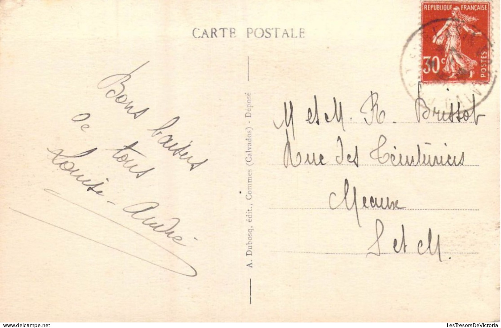 FRANCE - 14 - Port En Bessin - Les Quais - Carte Postale Ancienne - Port-en-Bessin-Huppain
