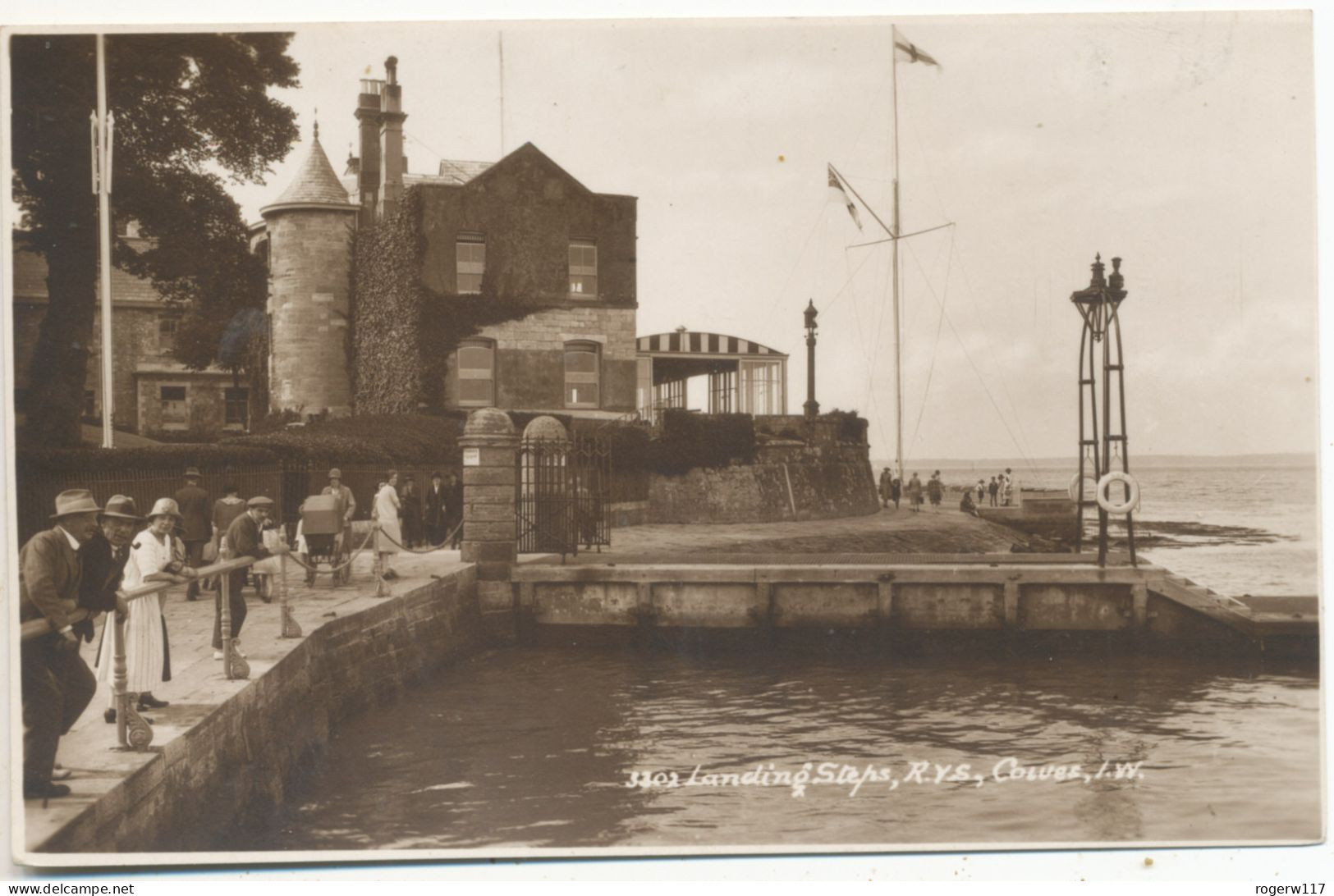 Landing Steps, Royal Yacht Squadron, Cowes, Isle Of Wight - Cowes