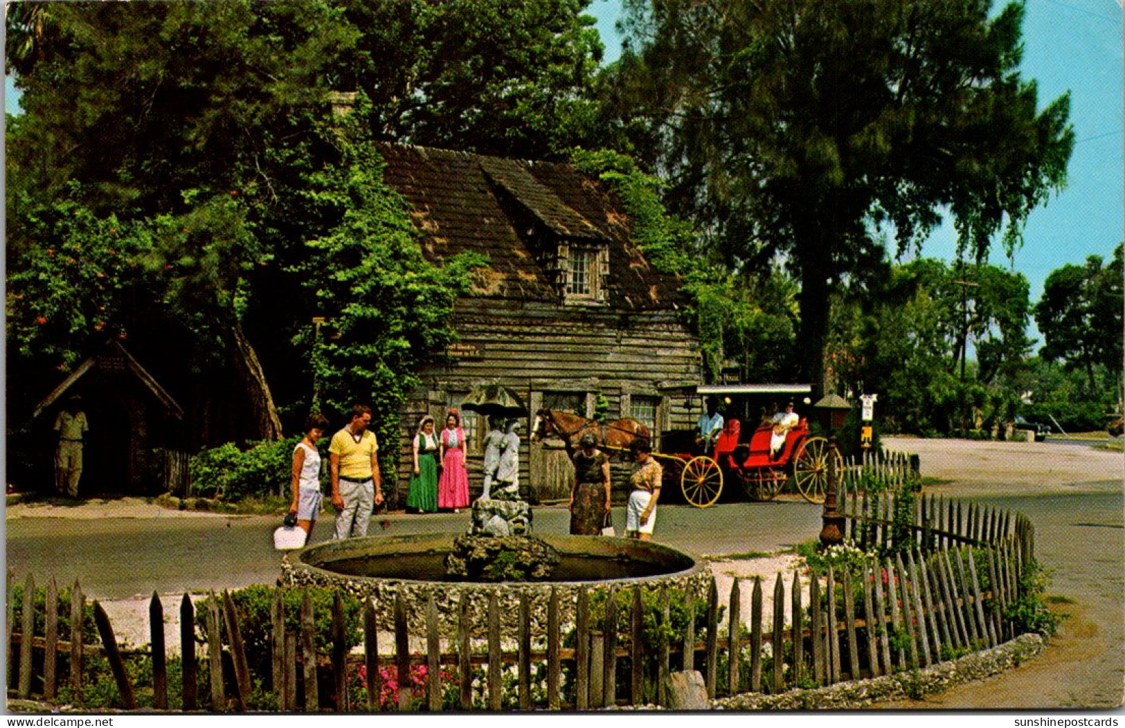 Florida St Augustine The Oldest Wooden School House - St Augustine