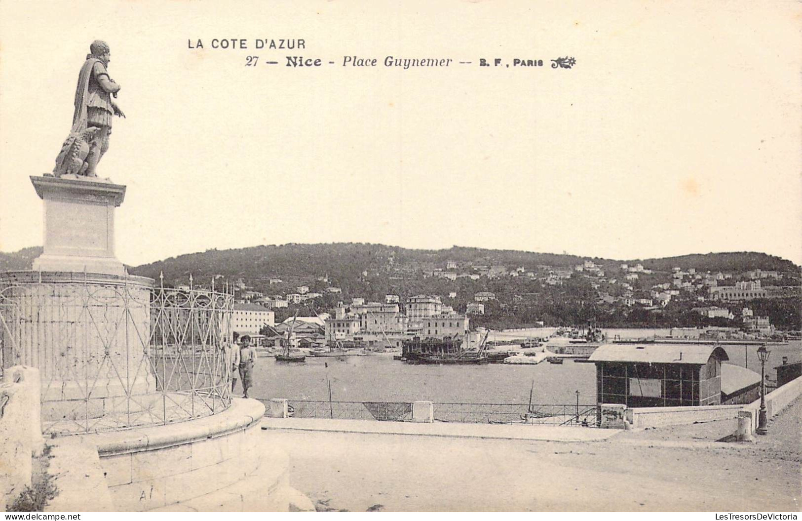 FRANCE - 06 - Nice - Place Guynemer - Carte Postale Ancienne - Plazas